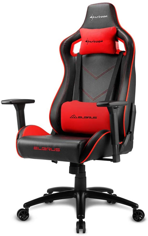 Sharkoon Elbrus 2 Gaming Chair-Black/Red - كرسي